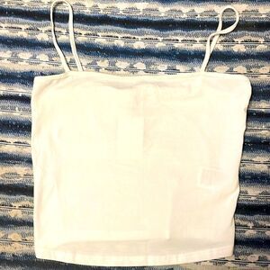 NWT DIVIDED H&M white tank